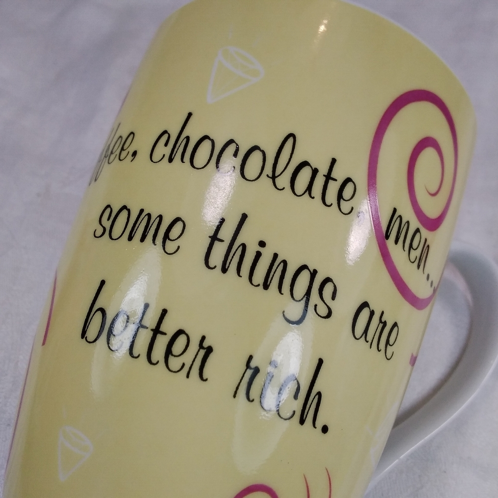Coffee, Chocolate, Men, Some Things Are Just Better Rich MUG 13 oz Cup Alece - Picture 10 of 12